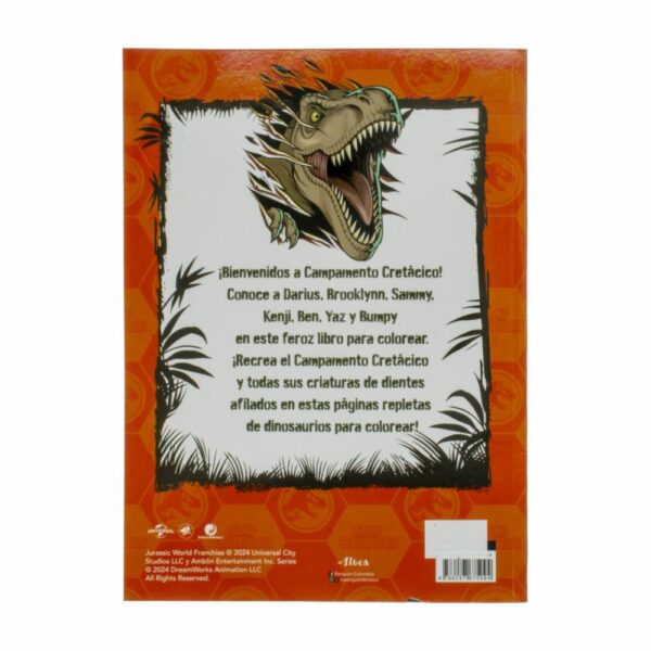 Libro Jumbo Para Colorears Cretácico 2 MR.BOOKS 64 Páginas