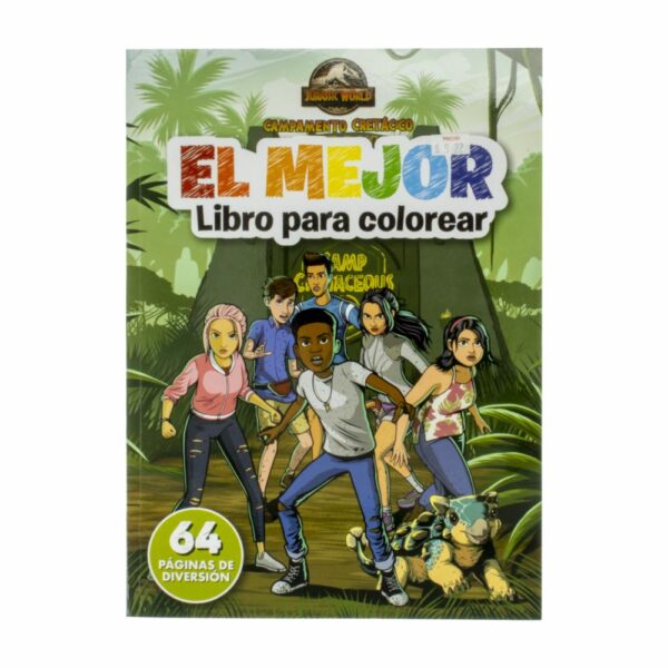 Libro Jumbo Para Colorears Cretácico 2 MR.BOOKS 64 Páginas - Imagen 2