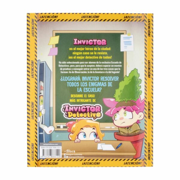 Libro Invictor Detective 2 Escapa De La Escuela MR.BOOKS 176 Páginas - Imagen 2