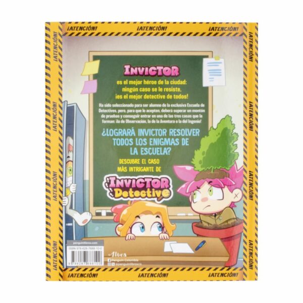 Libro Invictor Detective 2 Escapa De La Escuela MR.BOOKS 176 Páginas - Imagen 2