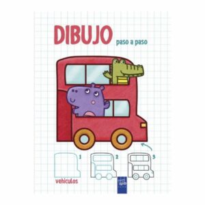 Libro Dibujo Paso A Paso Vehículos PLANETA 32 Páginas