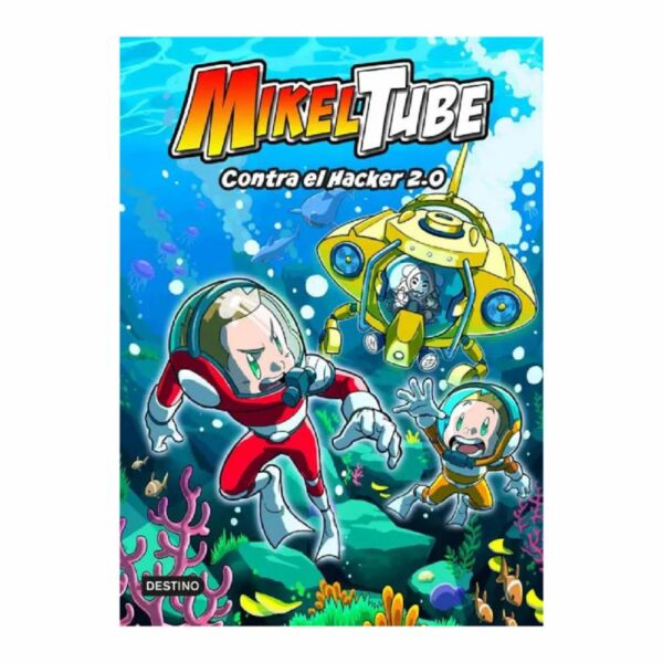 Libro Mikeltube 4 Contra El Hacker 2.0 MARVEL 48 Páginas