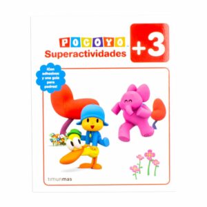 Libro De Actividades Pocoyo + 3 Cuentos Didácticos MR.BOOKS 84 Páginas