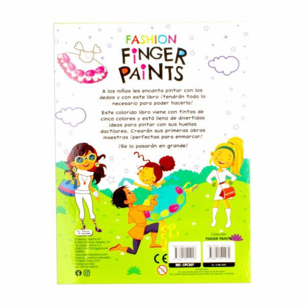 Libro Animales Finger Paints SALDAÑA Unidad - Imagen 2