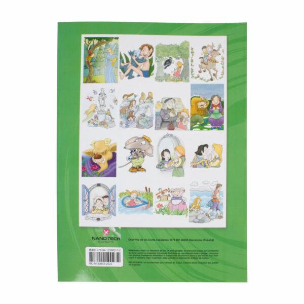 Libro Infantil Coloreo Cuentos De Siempre Verde CONECTA 16 Páginas - Imagen 2