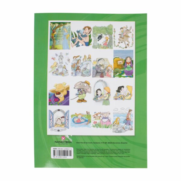Libro Infantil Coloreo Cuentos De Siempre Verde CONECTA 16 Páginas - Imagen 2