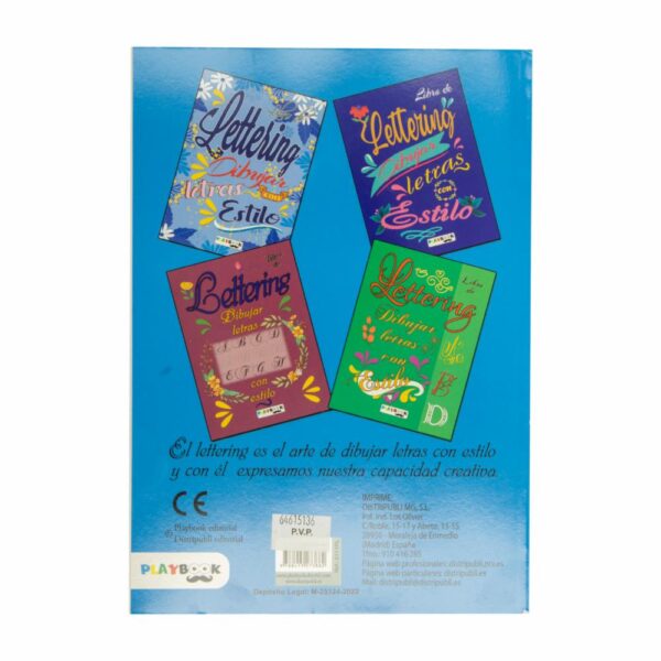 Libro Infantil Lettering 1 PLAYBOOK Unidad - Imagen 2