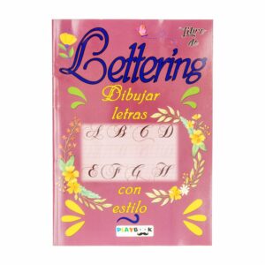Libro Para Colorear Lettering 3 PLAYBOOK 64 Páginas