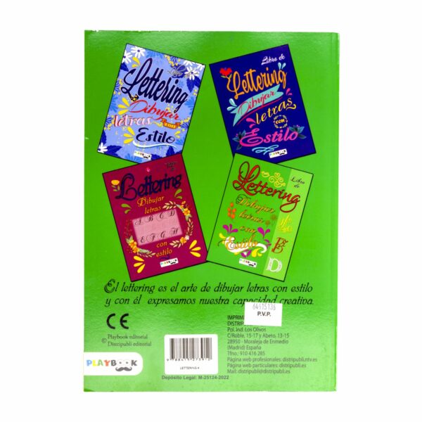 Libro Lettering 4 PLAYBOOK 64 Páginas - Imagen 2