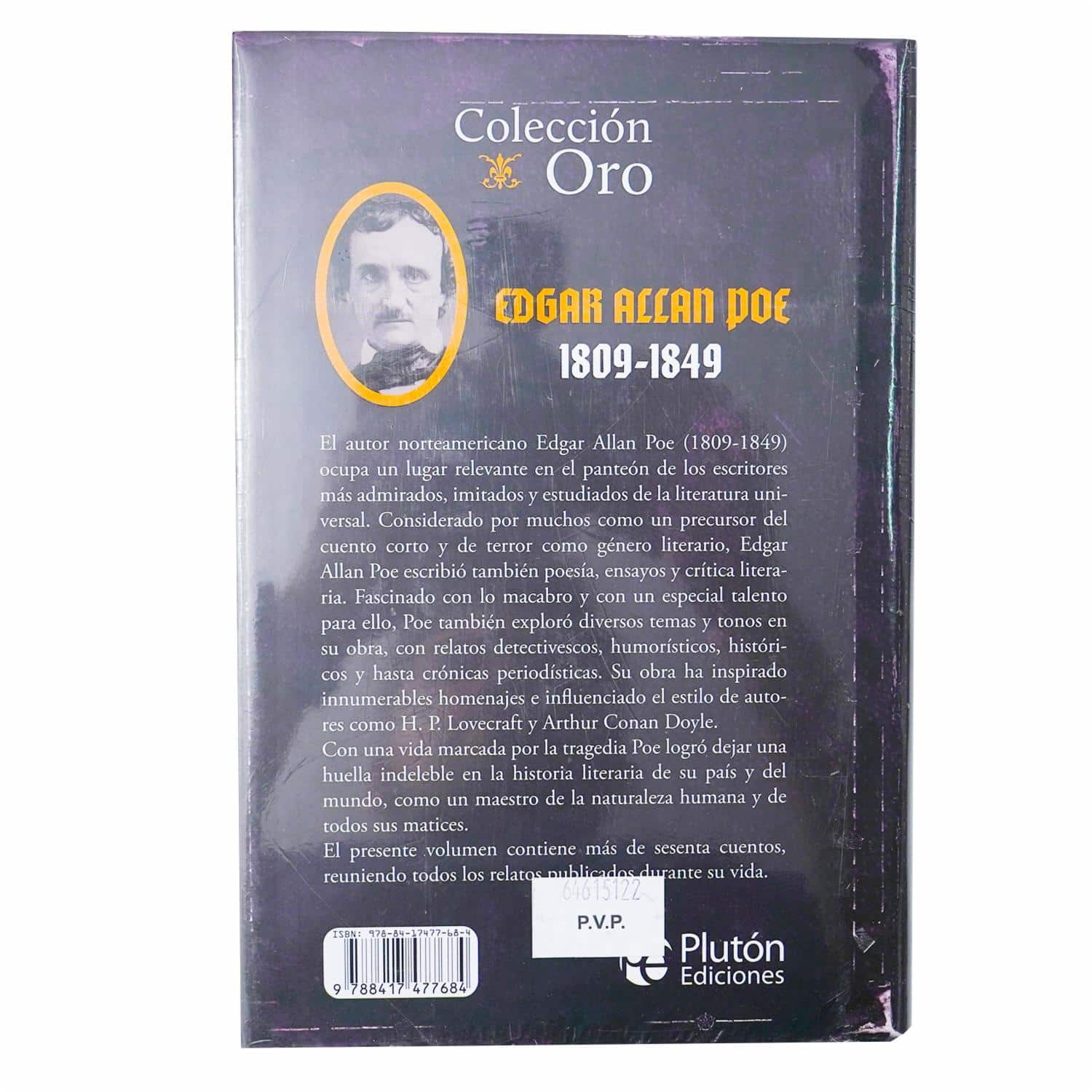 Cuentos Completos Edgar Allan Poe PLUTÓN 936 Páginas - Imagen 2
