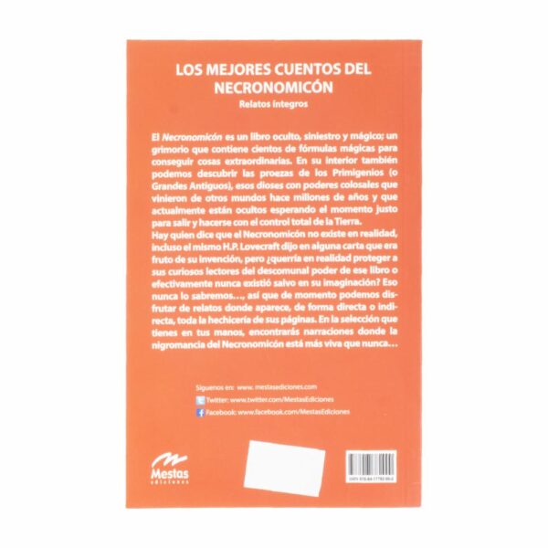 Libro Los Mejores Cuentos Del Necronomicón MR.BOOKS 192 Páginas - Imagen 2