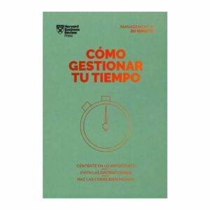 Libro Como Gestionar Tu Tiempo PLANETA 85 Páginas