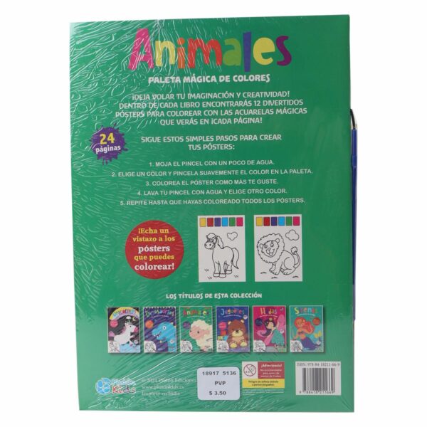 Animales Paleta Mágica De Colores PLUTÓN 12 Pósters - Imagen 2