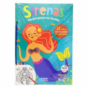 Sirenas Paleta Mágica De Colores PLUTÓN 12 Pósters