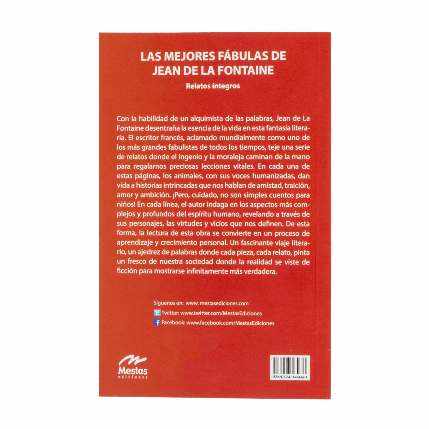 Libro Las Mejores Fabulas De Jean De La Fontaine MESTAS 187 Páginas - Imagen 2