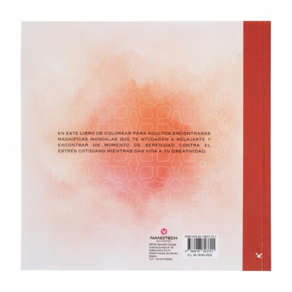 Libro Mandalas Para Colorear ESTUDIO DIDÁCTICO 56 Páginas - Imagen 2