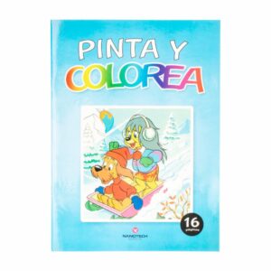 Libro Pinta Y Colorea 3787 CONECTA 25 Páginas