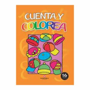 Libro Cuenta Y Colorea (Ropa). CONECTA 25 Páginas