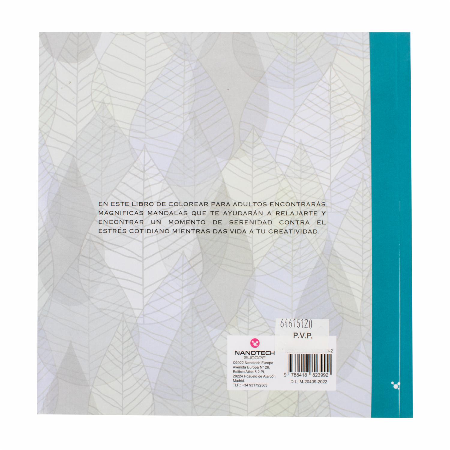 Libro Mandalas De La Naturaleza EDITORIAL PLANETA COLOMBIA S.A 56 Páginas