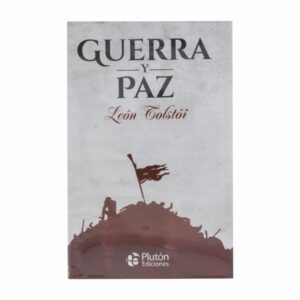 Libro Guerra Y Paz PLUTON EDICIONES 1360 Páginas