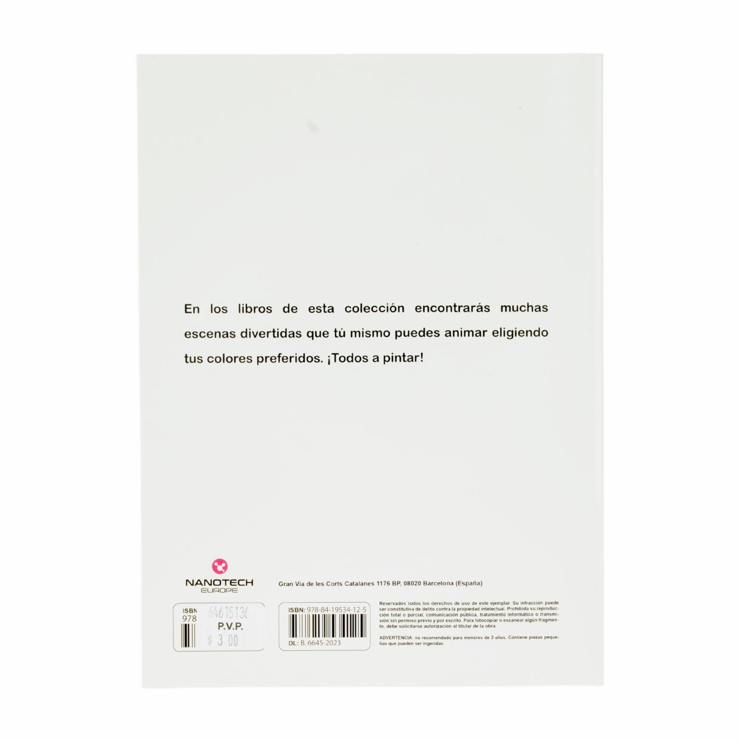 Libro Para Colorear Divertidos Animales MR.BOOKS 48 Páginas