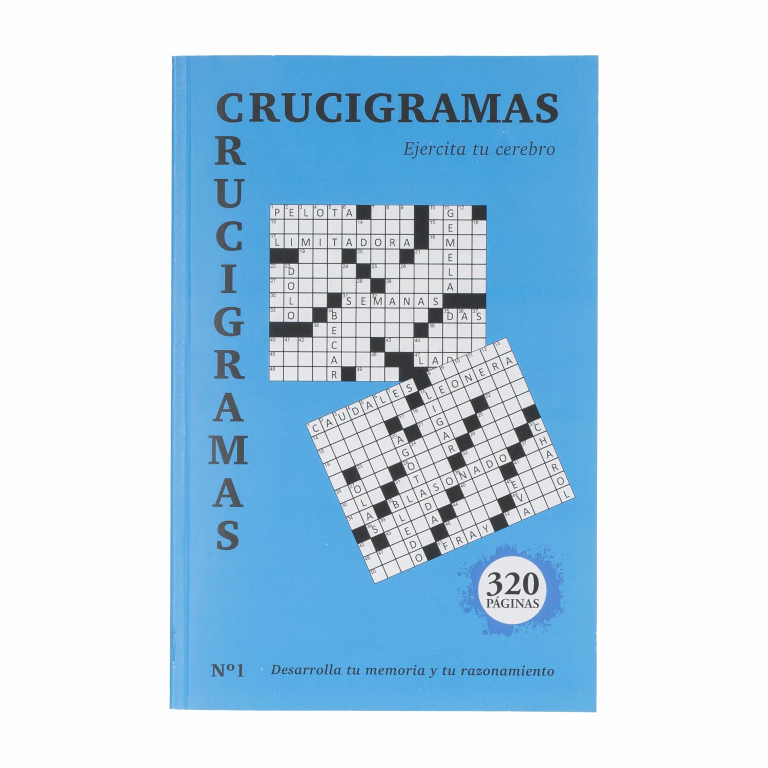 Libro De Crucigramas Desarrolla Tu Mente 320