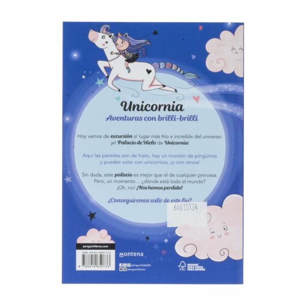 Libro Infantil Unicornia Un Palacio De Hielo MR.BOOKS 116 Páginas - Imagen 2