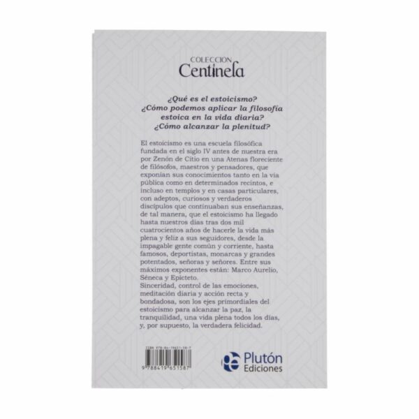 Libro Filosofía Estóica Para La Vida Diaria PLUTÓN 224 Páginas - Imagen 2