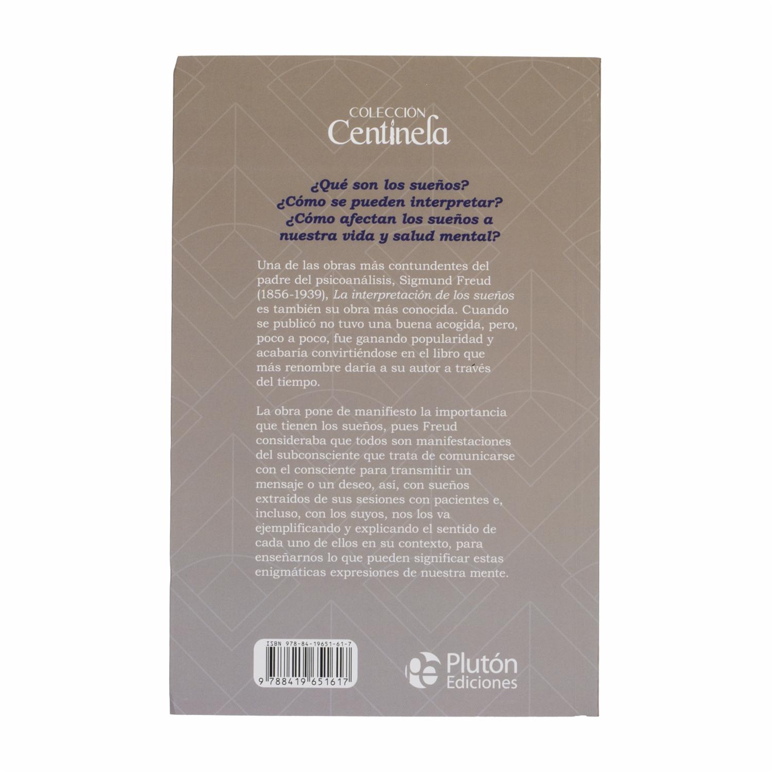 Libro De Autoayuda La Interpretación De Los Sueños PLUTÓN 544 Páginas