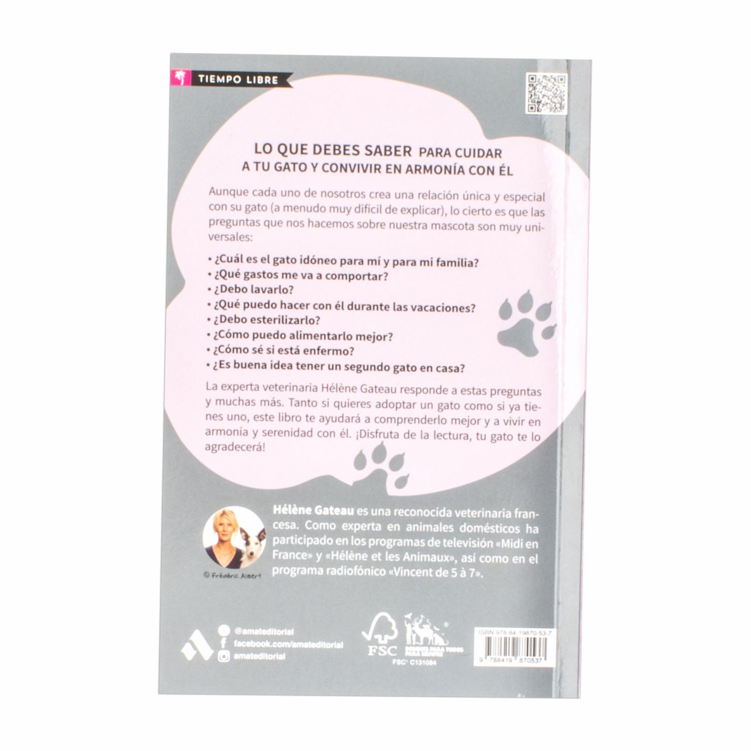 Libro Todo Lo Que Tu Gato Quiere Que Sepas Del Gato MR.BOOKS 216 Páginas - Imagen 2