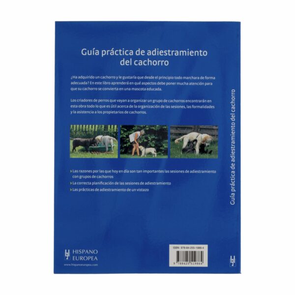 Libro Guía Practica De Adiestramiento Del Cachorro HISPANO EUROPEA 95 Páginas - Imagen 2