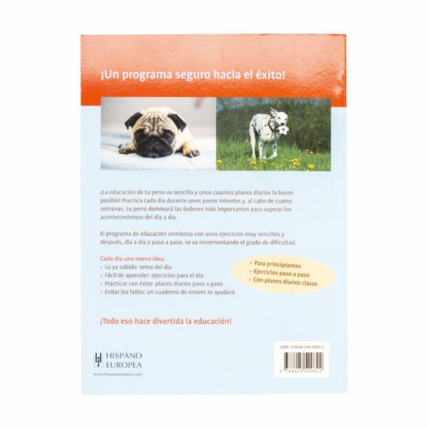 Libro Como Adiestrar A Su Perro En 4 Semanas HISPANO EUROPEA 96 Páginas - Imagen 2