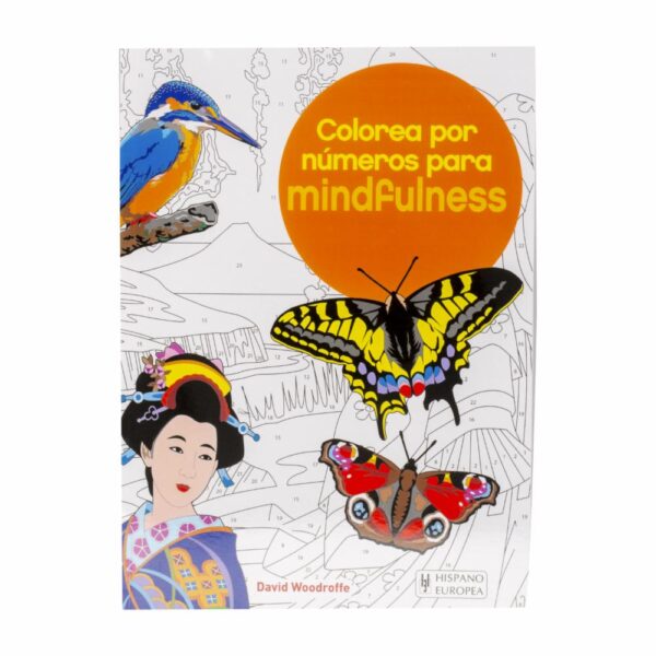 Libro Colorea Por Números Para Mindfulness HISPANO EUROPEA 70 Páginas - Imagen 2