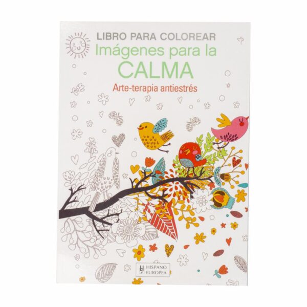 Libro Imágenes Para La Calma HISPANO EUROPEA 65 Páginas