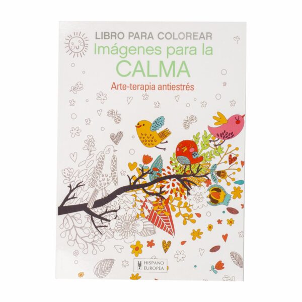 Libro Imágenes Para La Calma HISPANO EUROPEA 65 Páginas