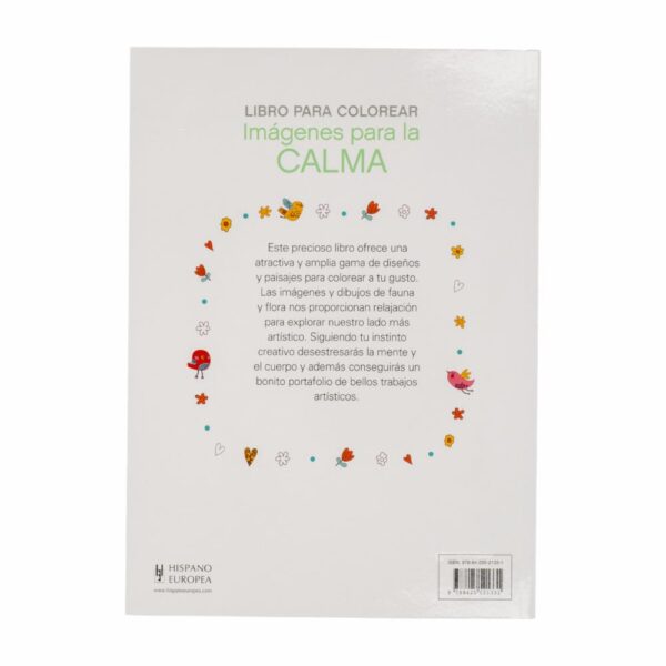 Libro Imágenes Para La Calma HISPANO EUROPEA 65 Páginas - Imagen 2