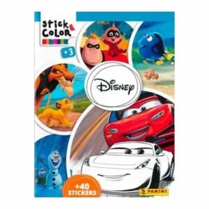 Libro Stick&Color Disney PANINI 16 Páginas