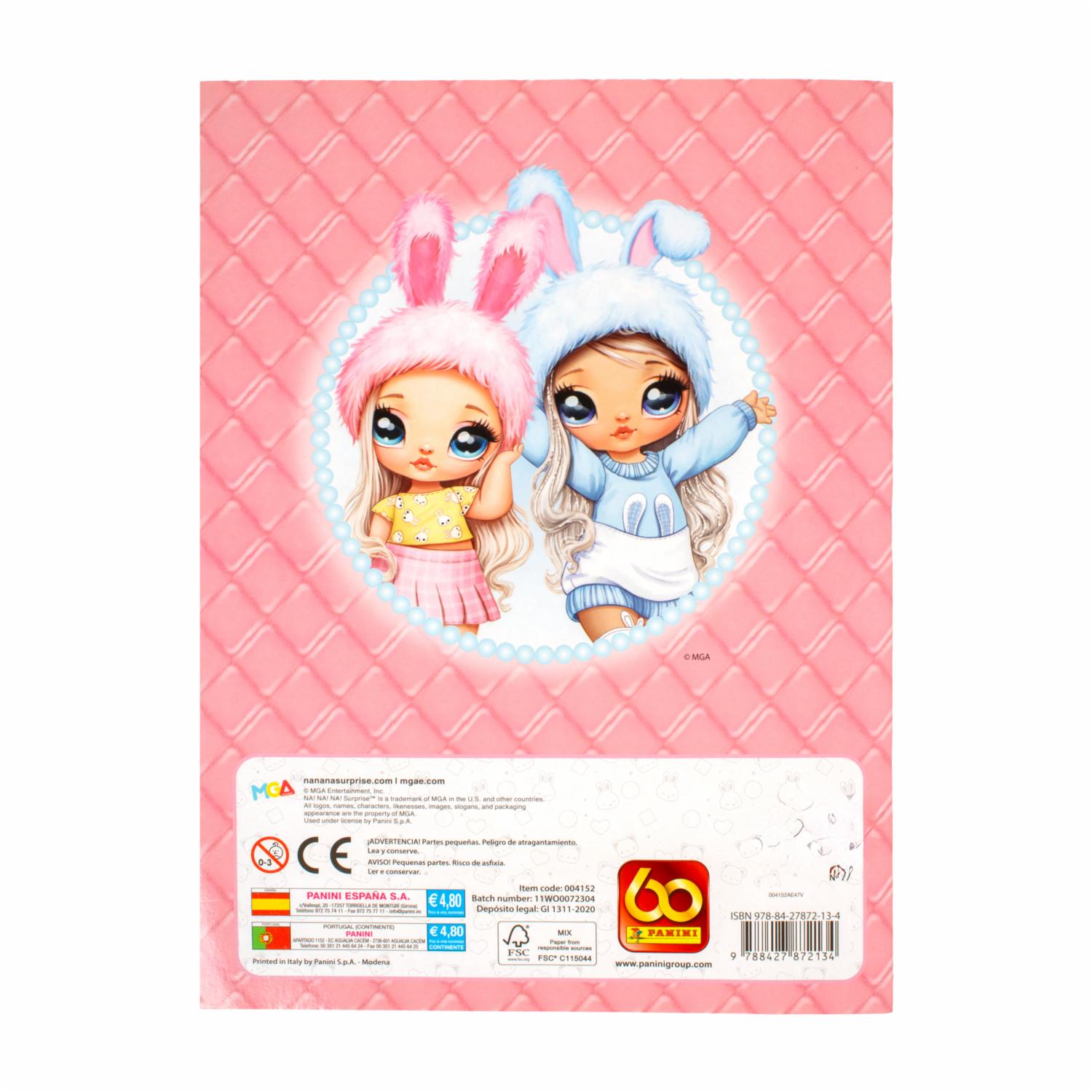 Libro Na Na Na Surprise Stick Y Color Infantil En Gran Formato PANINI Unidad