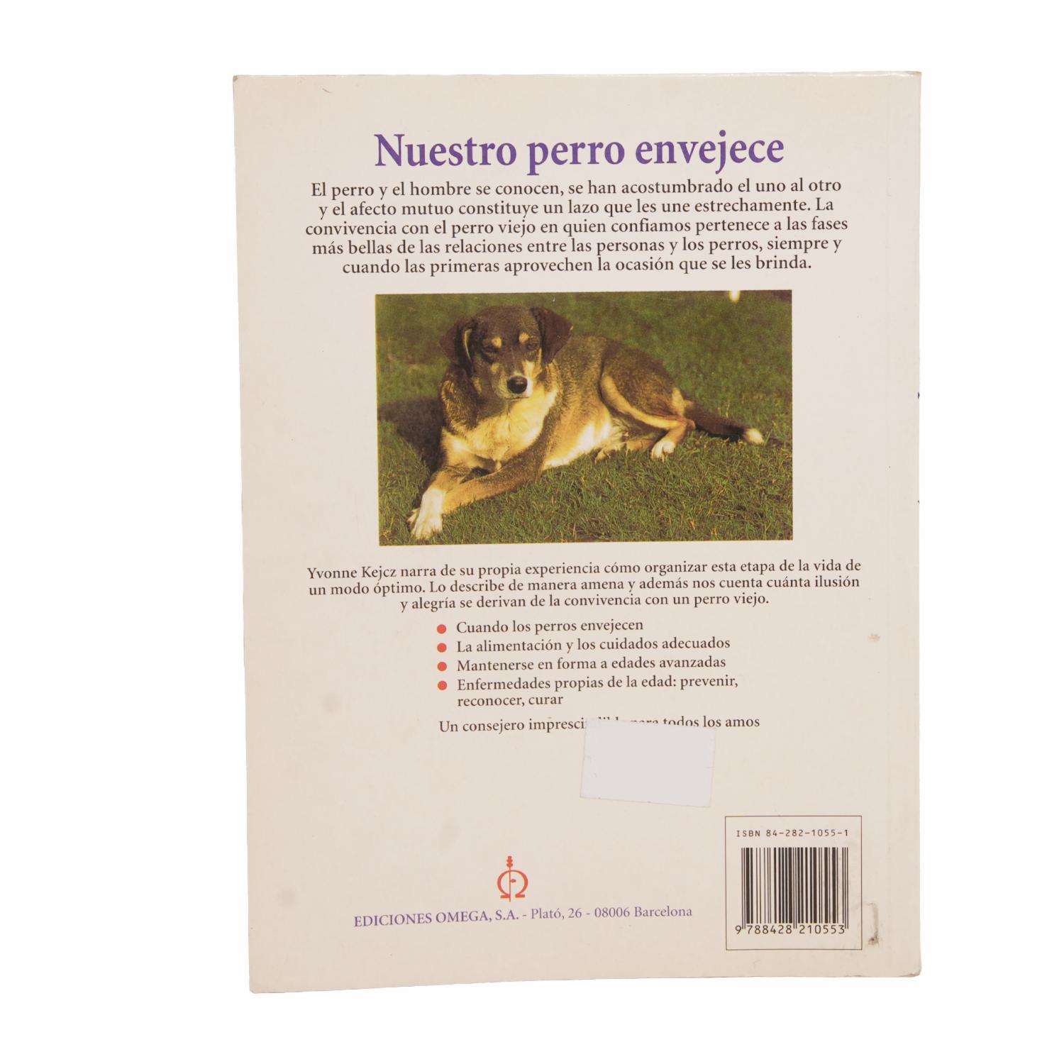 Libro Nuestro Perro Envejece OMEGA 72 Páginas