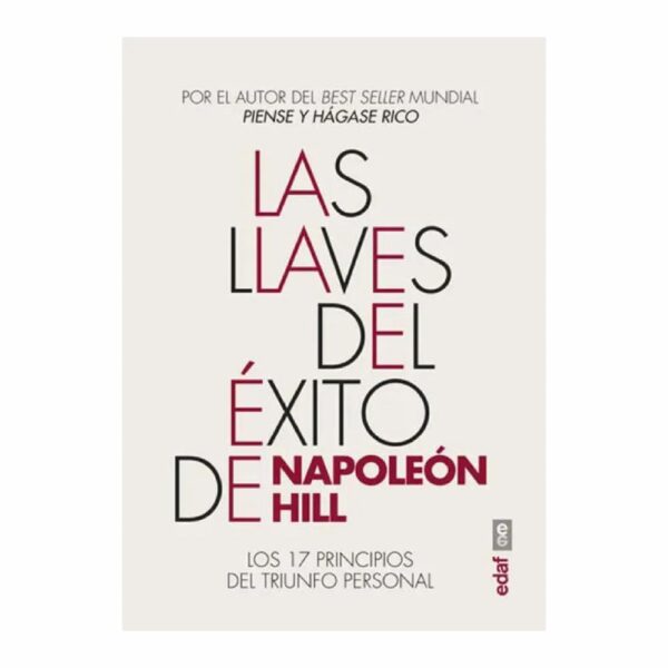 Las Llaves Del Éxito De Napoleón Hill EDAF 238 Páginas