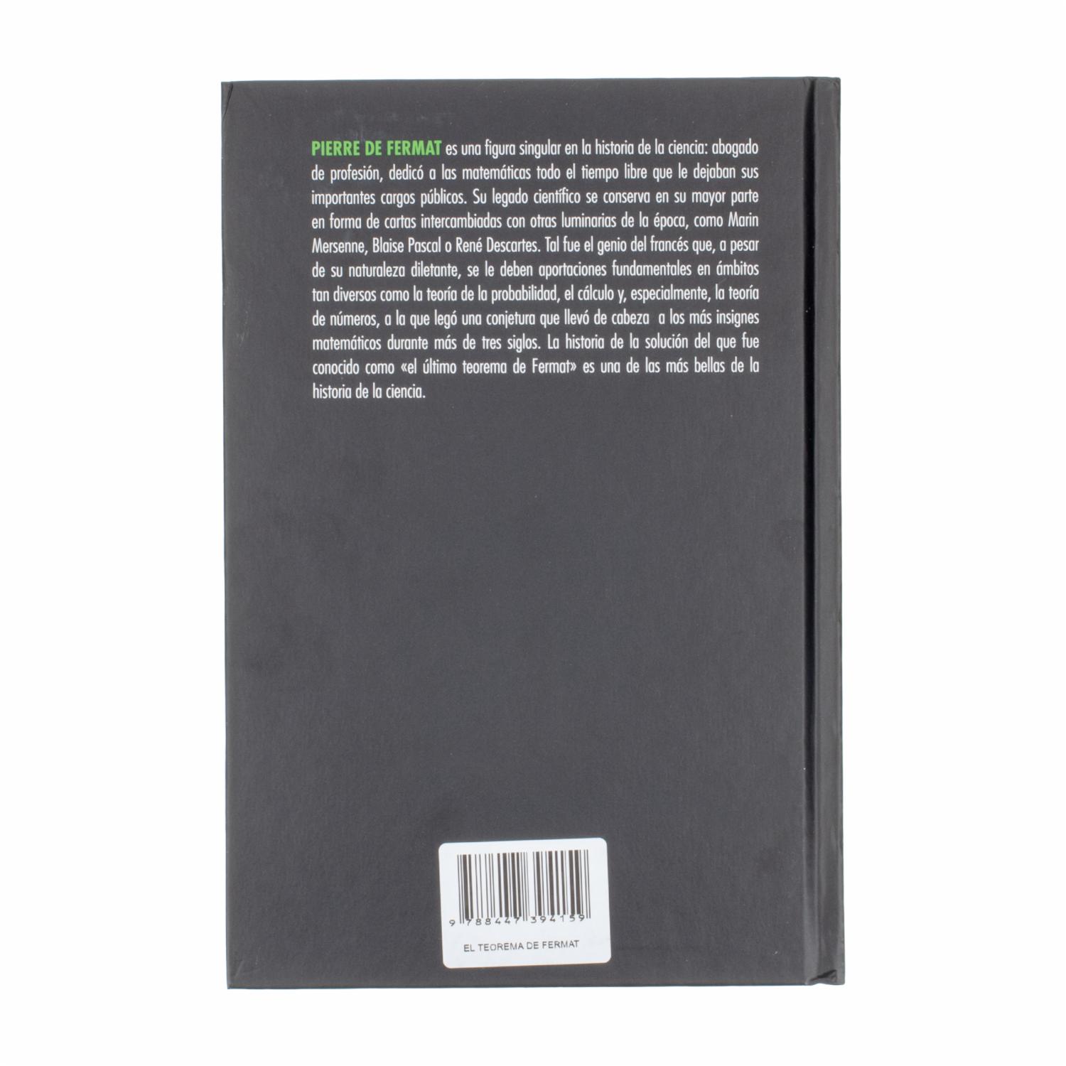 Libro EL Teorema De Fermat MR.BOOKS 155 Páginas