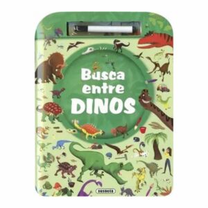 Libro Dinosaurios + Marcador SUSAETA 22 Páginas
