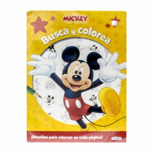 Libro Busca Y Colorea Disney Varios 4T LIBRO DIVO 16 Páginas
