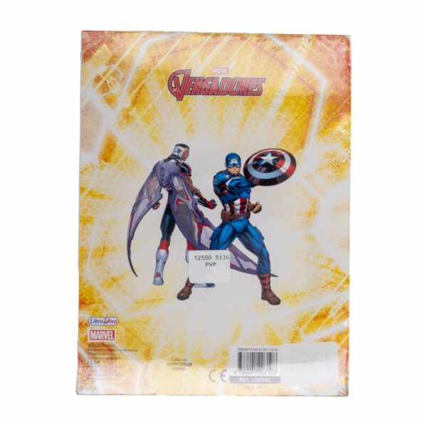 Libro Happy Color Marvel 4 T. LIBRO DIVO 15 Páginas - Imagen 2