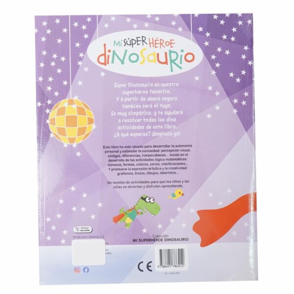 Súper Color Dinosaurios EDICIONES SALDANA 64 Páginas - Imagen 2