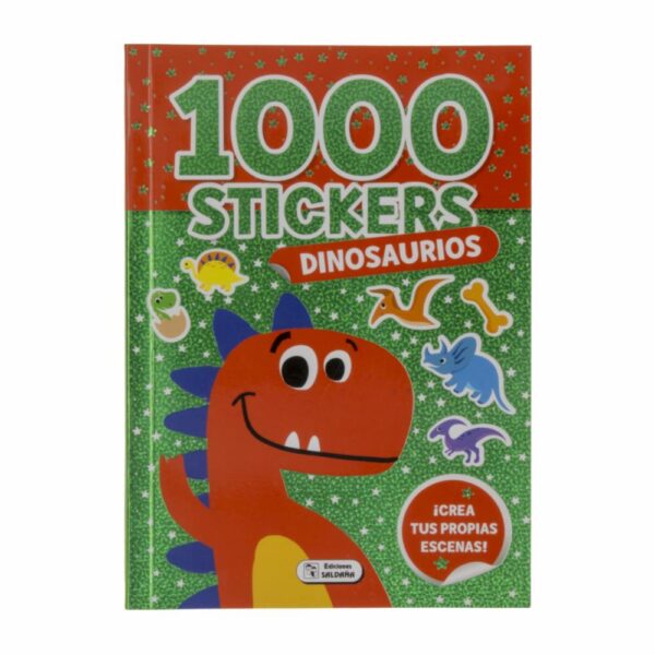 Stickers De Dinosaurios Crea Tus Propias Escenas SALDAÑA 120 Páginas