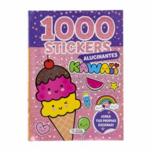 Stickers Alucinantes Kawaii Crea Tus Propias Escenas SALDAÑA 120 Páginas