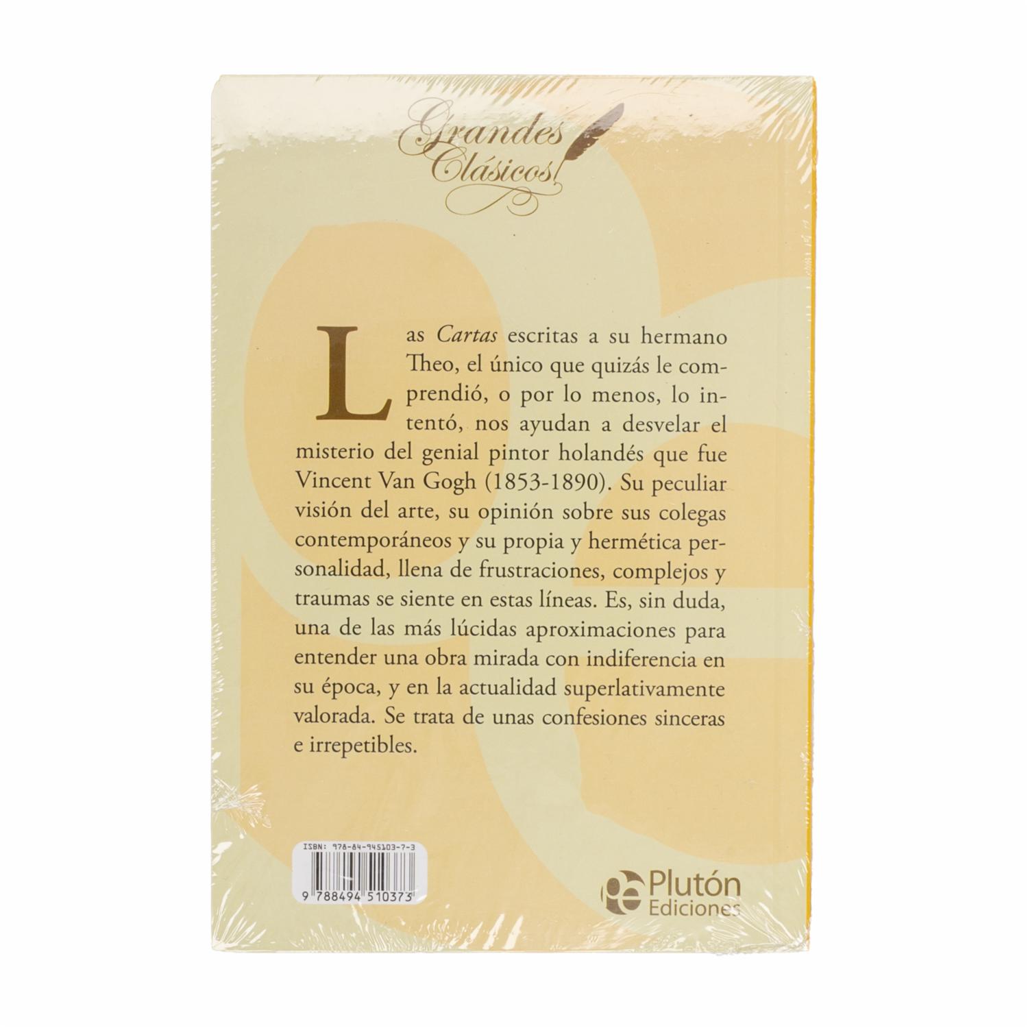 Libro Cartas A Theo PLUTÓN EDICIONES 315 Páginas - Imagen 2