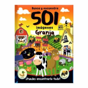 Libro Busca Y Encuentra 501 Imágenes Granja ESTUDIO DIDACTICO 24 Páginas