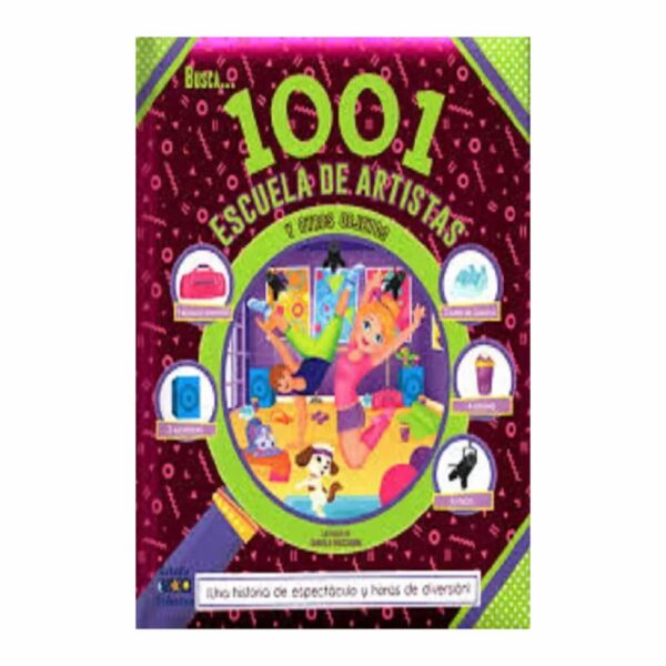 Libro 1001 Escuela De Artistas Busca Y Encuentra EDIMAT Unidad